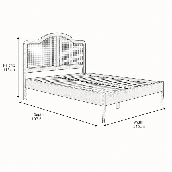 Etherea Double Bed Frame