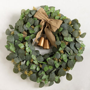 Eucalyptus Wreath with Bells