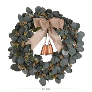 Eucalyptus Wreath with Bells