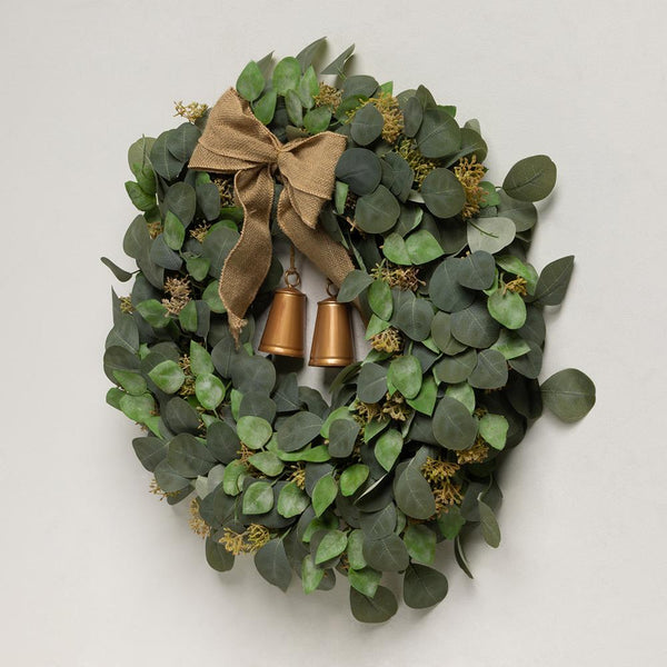 Eucalyptus Wreath with Bells