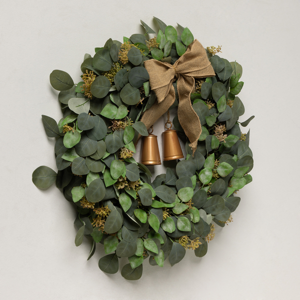 Eucalyptus Wreath with Bells