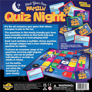 Cheatwell Family Quiz Night Party Game