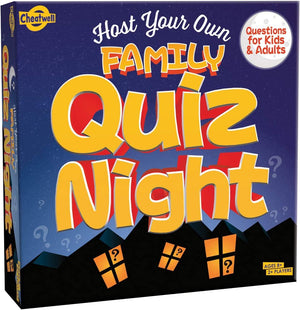 Cheatwell Family Quiz Night Party Game