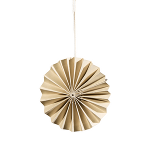 Grey Paper Ornaments - Pack of 10 - 8cm