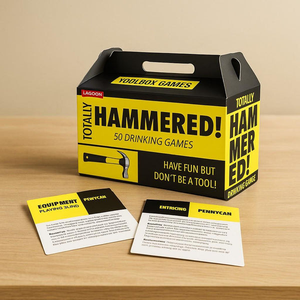Hammered! Party Game - 50 Drinking Games
