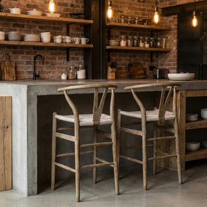 Wishbone Bar Stool