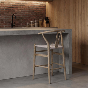 Wishbone Bar Stool