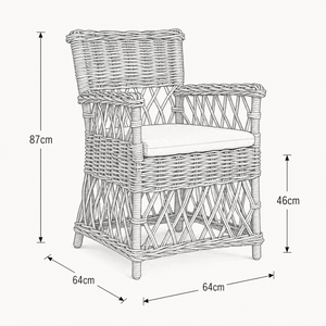 High-Back Armchair