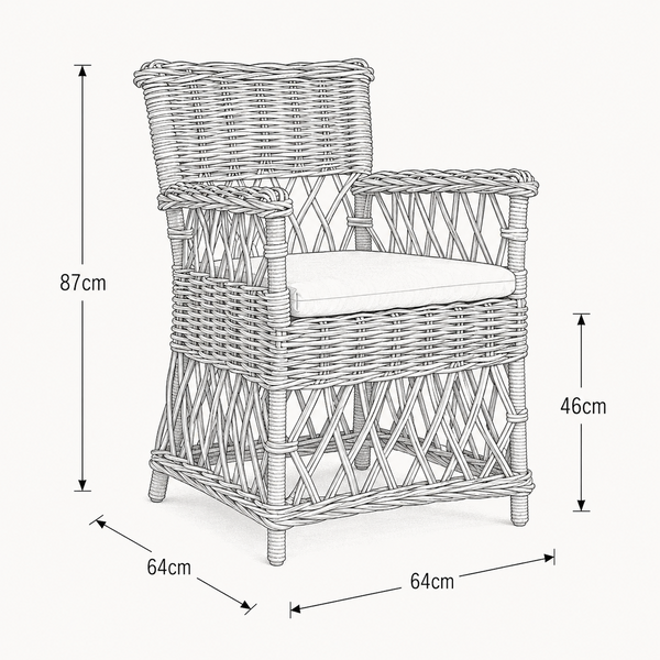 High-Back Armchair
