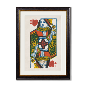 King and Queen of Hearts Framed Wall Art x 95cm