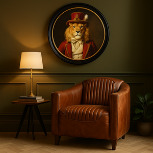 Leader Lion Framed Wall Art x 44cm