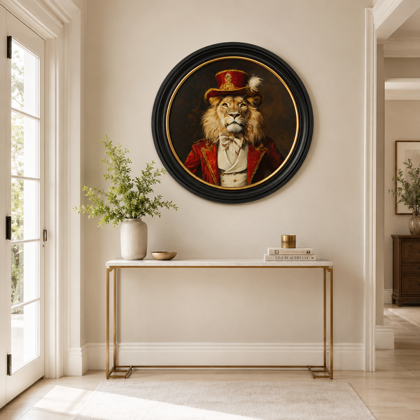 Leader Lion Framed Wall Art x 96cm