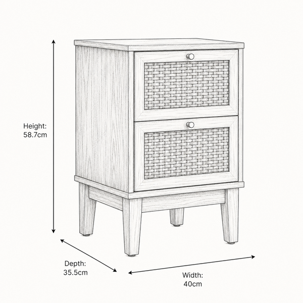Lille Bedside Cabinet