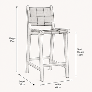 Lisbon Bar Stool