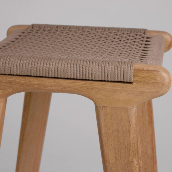 London Backless Bar Stool - Grey