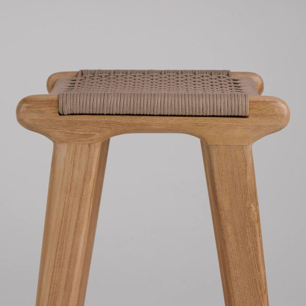 London Backless Bar Stool - Grey