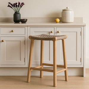 London Backless Bar Stool - Grey
