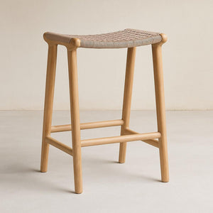 London Backless Bar Stool - Grey