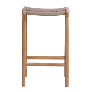 London Backless Bar Stool - Grey