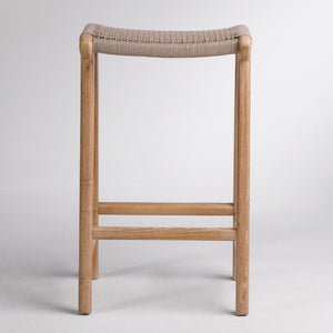 London Backless Bar Stool - Grey