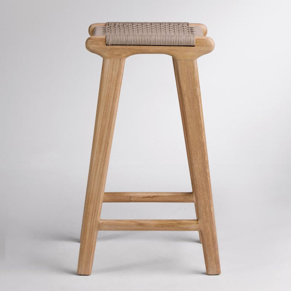 London Backless Bar Stool - Grey