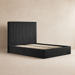 Luna Double Ottoman Bed - Tall Headboard