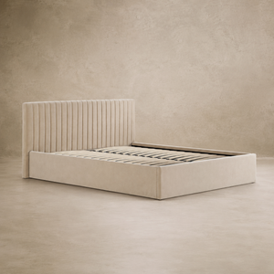 Luna Double Ottoman Bed - Lower Headboard