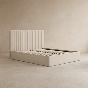 Luna Double Ottoman Bed - Tall Headboard