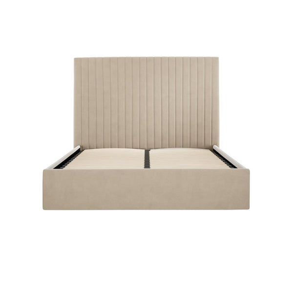 Luna Double Ottoman Bed - Tall Headboard
