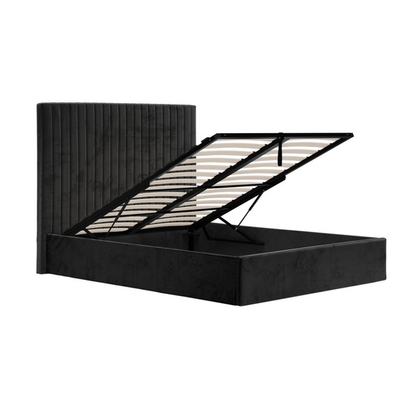 Luna Double Ottoman Bed - Tall Headboard