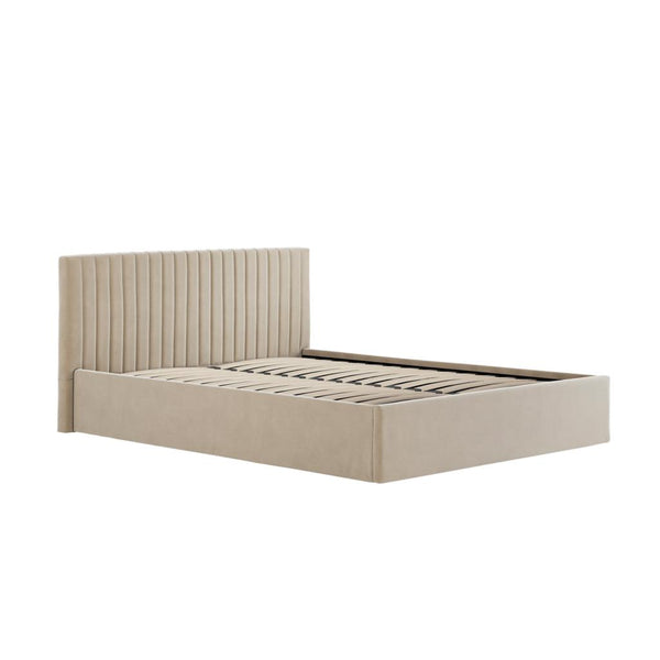 Luna King-Size Ottoman Bed - Lower Headboard