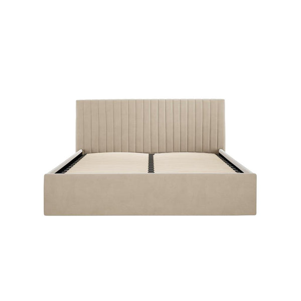 Luna King-Size Ottoman Bed - Lower Headboard
