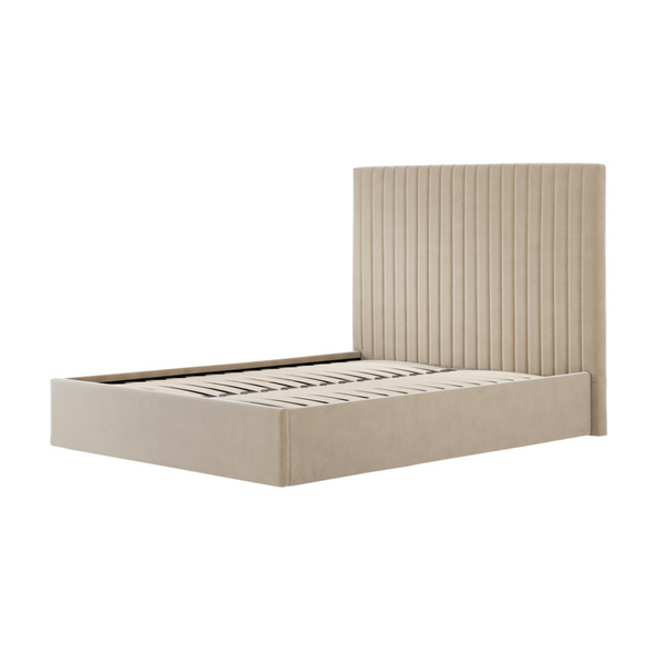 Luna King-Size Ottoman Bed - Tall Headboard
