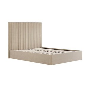 Luna King-Size Ottoman Bed - Tall Headboard