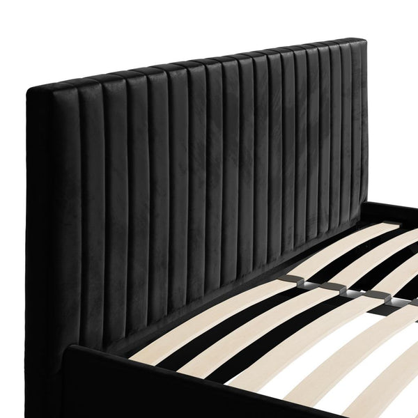 Luna King-Size Ottoman Bed - Lower Headboard