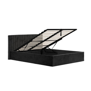 Luna King-Size Ottoman Bed - Lower Headboard