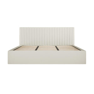 Luna King-Size Ottoman Bed - Lower Headboard