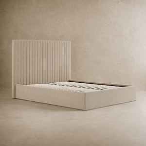 Luna King-Size Ottoman Bed - Tall Headboard