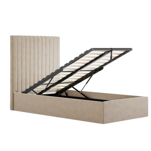 Luna Single Ottoman Bed - Tall Headboard
