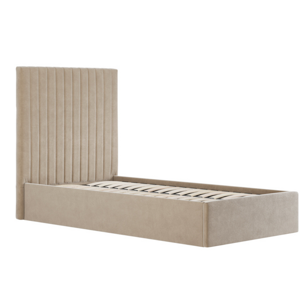 Luna Single Ottoman Bed - Tall Headboard