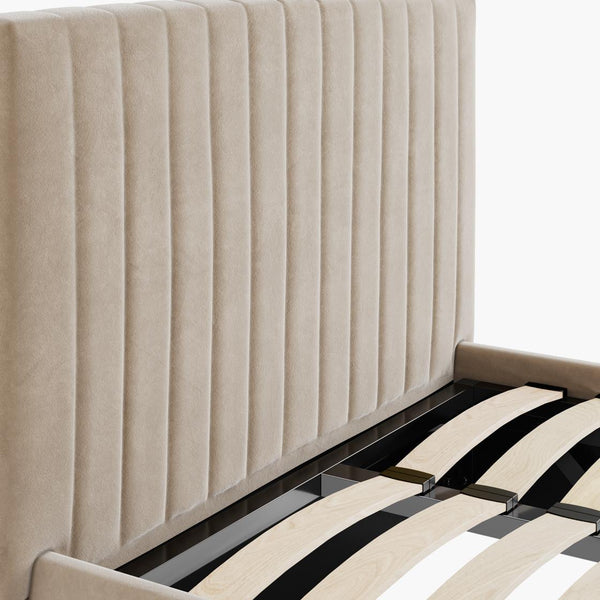 Luna Single Ottoman Bed - Lower Headboard