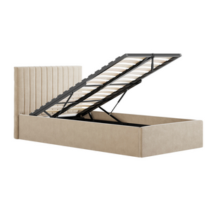 Luna Single Ottoman Bed - Lower Headboard