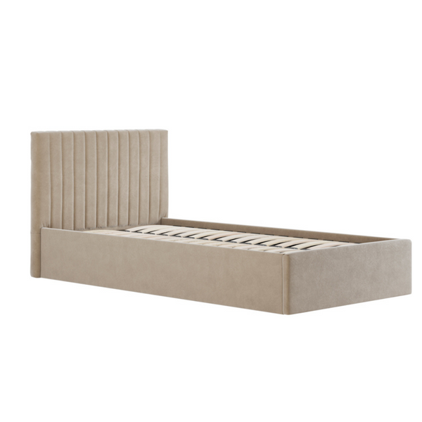 Luna Single Ottoman Bed - Lower Headboard