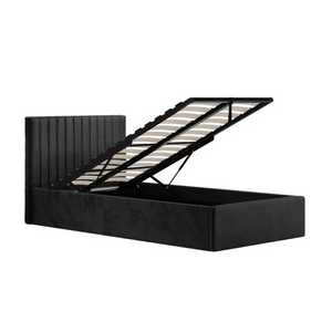 Luna Single Ottoman Bed - Lower Headboard