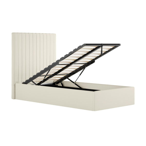 Luna Single Ottoman Bed - Tall Headboard