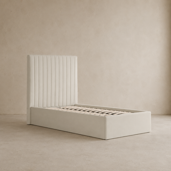 Luna Single Ottoman Bed - Tall Headboard