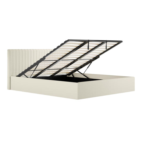 Luna Super King Ottoman Bed - Lower Headboard