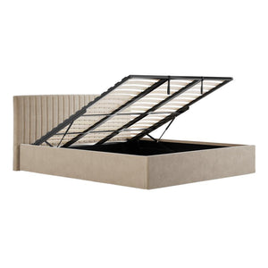Luna Super King Ottoman Bed - Lower Headboard
