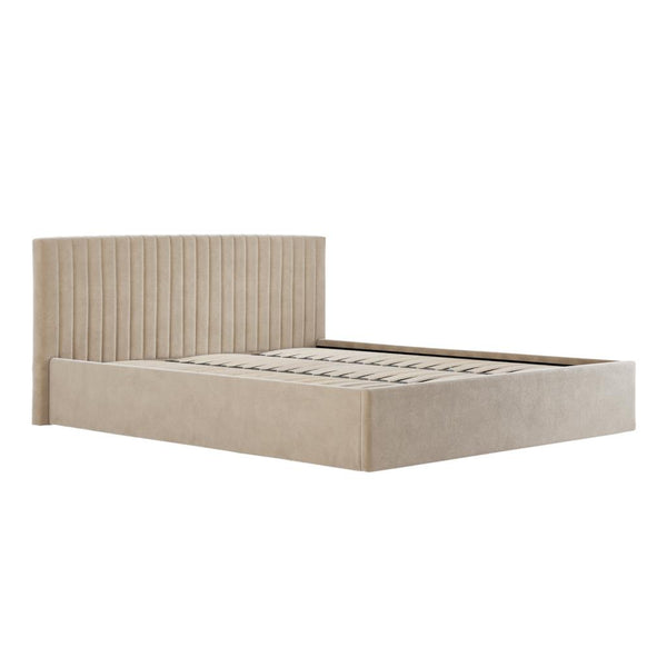 Luna Super King Ottoman Bed - Lower Headboard