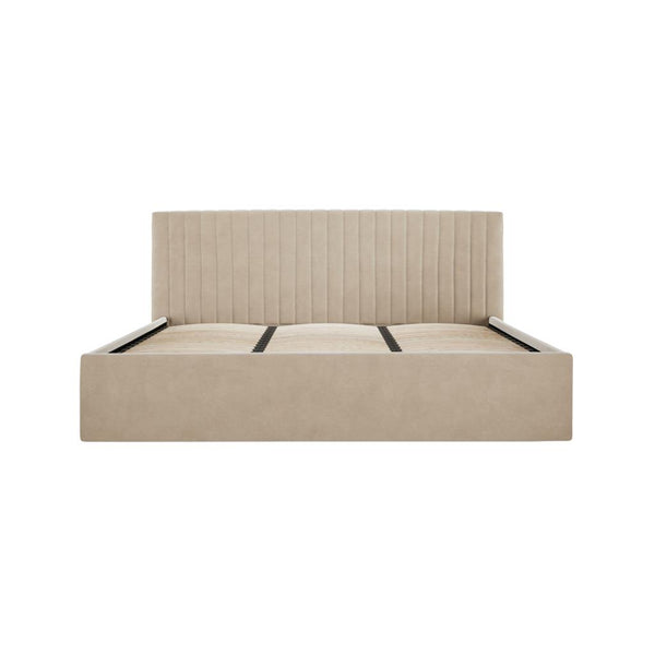 Luna Super King Ottoman Bed - Lower Headboard